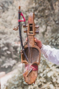 Sarangi, a traditional nepali musical instrument.