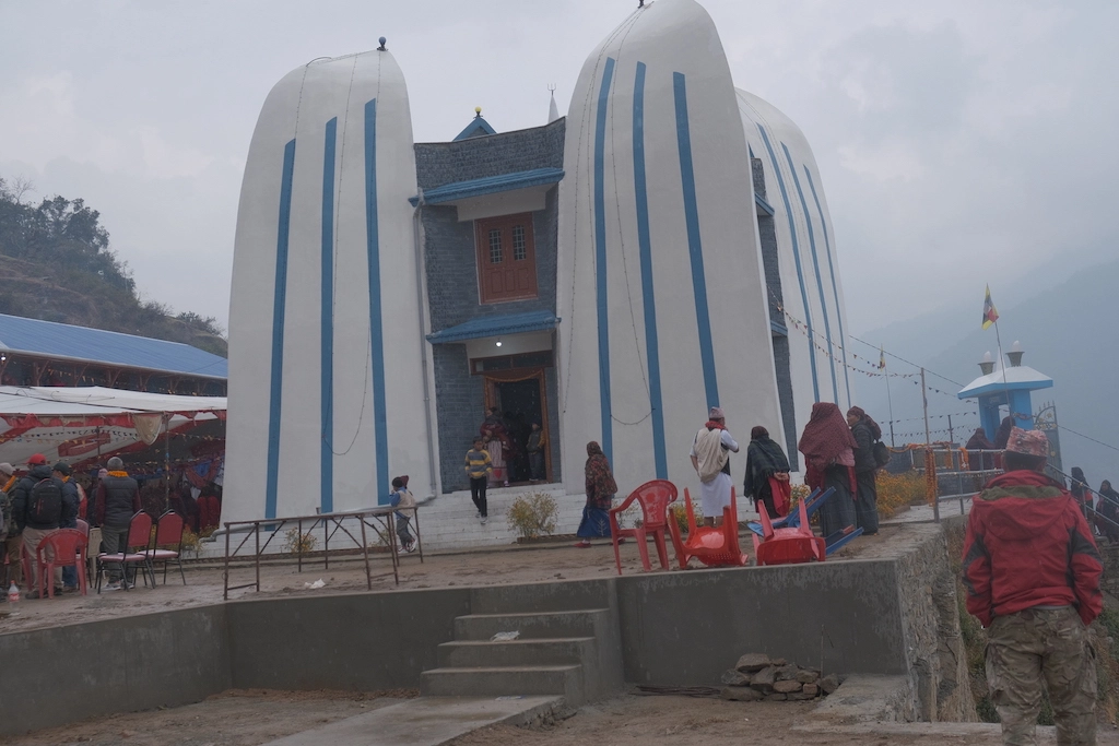 Traditional Gurung temple - Kohibo Dhee in Sikles Village