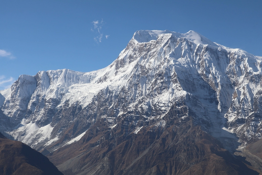 Mount Annapurna III in the Himalayas