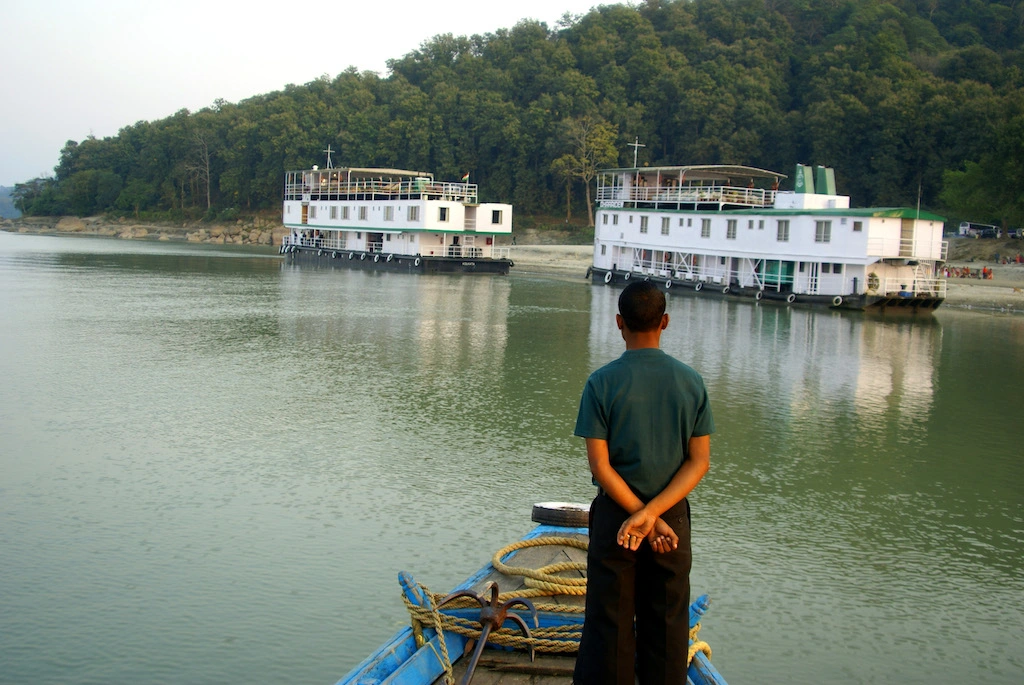 Cruising Along the Brahmaputra River