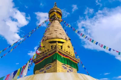 Syambunath stupa in Kathmandu