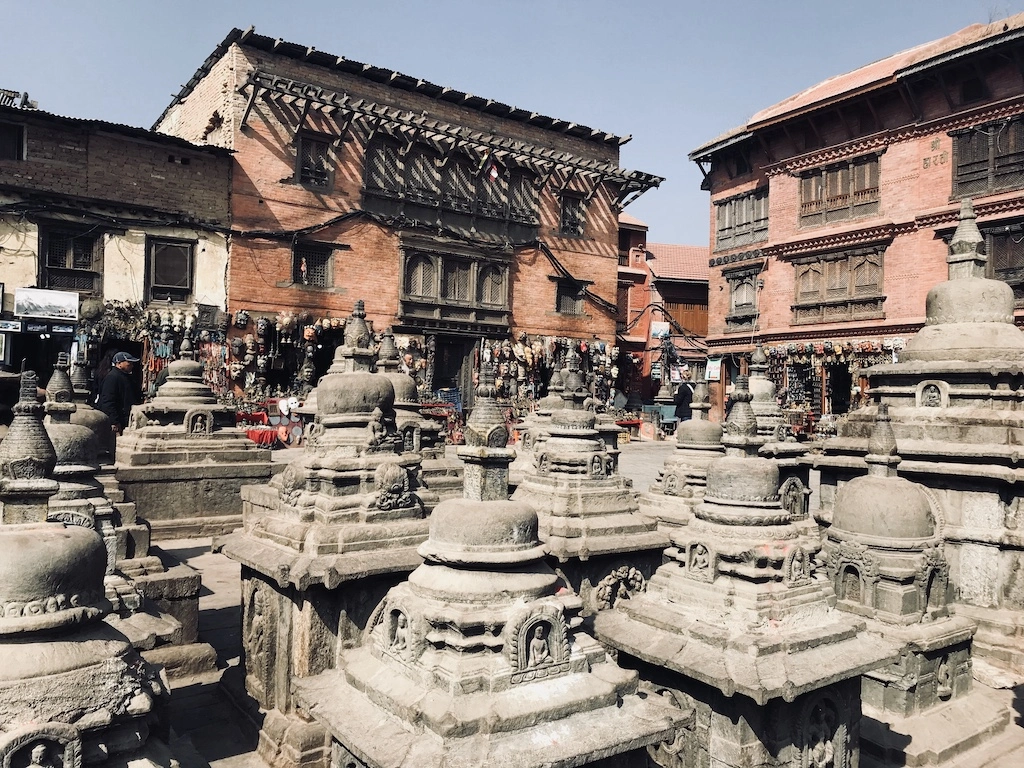 Temple stupa in Kathmandu